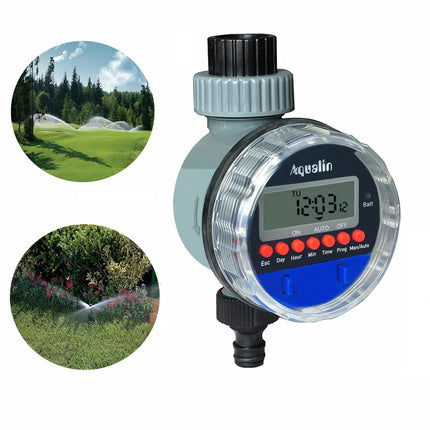 Zero Water Pressure Water Tap Timer LCD Digital Automatic Irrigation Controller