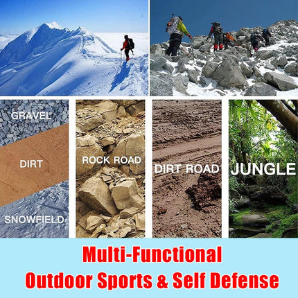 Retractable Hand Held Pole 24-52CM Extendable Compact Portable Outdoor Sports