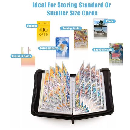 Soccer Football Star Player Card Box Album Holder Cards Album Binder 400 Slots Collection
