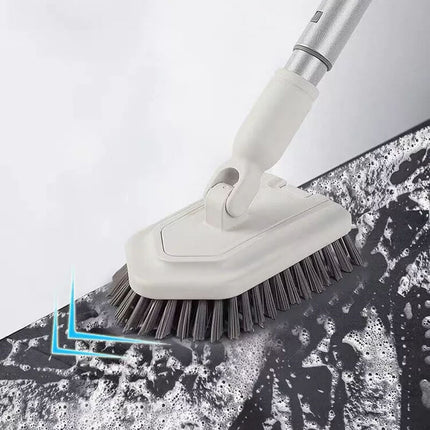 Long Handled Floor Scrubbing Brush Shower Cleaning Brush for Tubs, Tiles, Glass