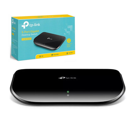 TP-Link TL-SG1005D 5 port 1000Mbps Gigabit Ethernet Switch Hub Plug and Play
