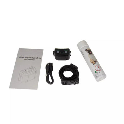 Rechargeable Dog Citronella Anti Bark Spray Collar Training Stop Barking Humane