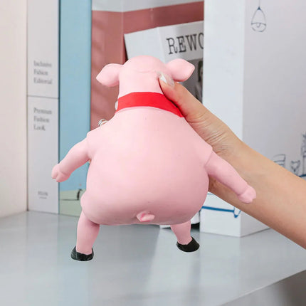 Decompress and Stretch Stress Pig Squeeze Piggy Stress Relief Funny Animals Toy