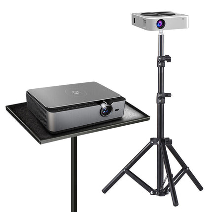 Projector Tripod Stand Foldable Laptop Tripod Bracket with Tripod Tray DJ Rack