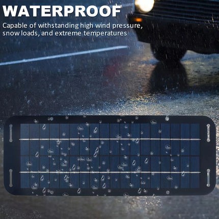 60W Solar Panel 12V olt Trickle Battery Charger For Caravan Car Van Boat Kit