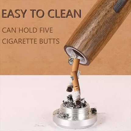 Handheld Ashtray Portable Car Cigarette Holder Ash Tray for Home Office Outdoor