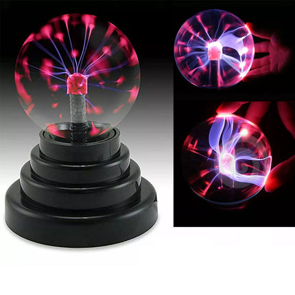 Magic Plasma Ball Touch USB Lamp Electric Globe Night Light Glass Lighting 14cm