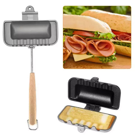 Sandwich Toastie Maker Toaster Machine Breakfast Non-Stick Camping Stove Toaster
