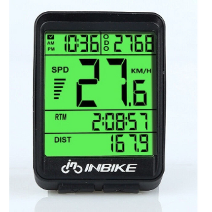 Waterproof Wireless Bicycle Bike Cycle LCD Digital Computer Speedometer Odometer
