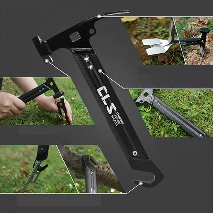 Outdoor Mini Tent Hammer Multifunctional Small Camping Hammer for Outdoor Use