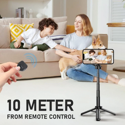 4 in 1 Magnetic Bluetooth Selfie Stick Holder Handheld Tripod Stand for iPhone