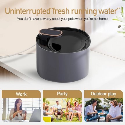 LED USB Automatic Electric Pet Water Fountain Dog/Cat Drinking Dispenser/Filter