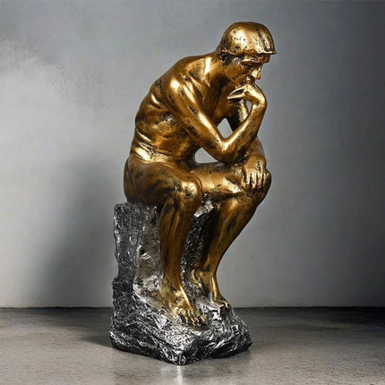 Modern Resin Statue Tabletop Figurine Home Decor Decorative Ornament Living Room
