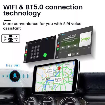 2in1 Wired to Wireless Carplay Adapter Android Auto Connect Box Apple USB Dongle