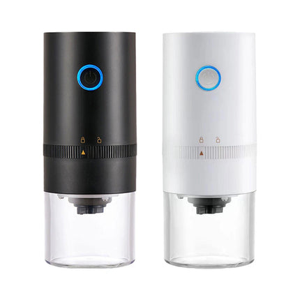 Electric Coffee Grinder Grinding Mill Bean Nut Spice Herb Blender Machine USB Black