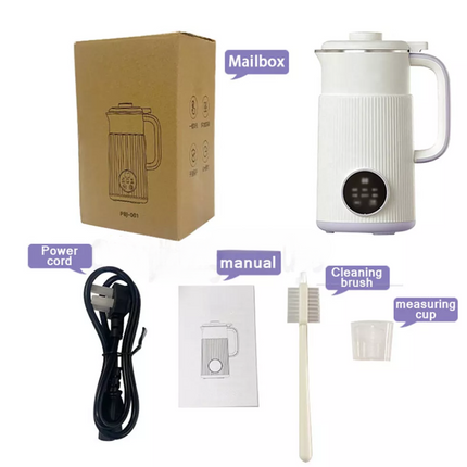 800ml Soy Milk Machine Juicer Automatic Heating Free Filter Soybean Milk Maker