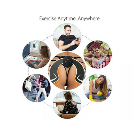22PCS EMS Muscle Stimulator Training Gear ABS Ultimate Hip Trainer Body Exercise