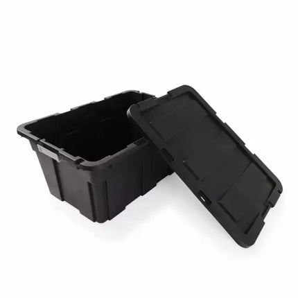 100L Heavy Duty Large Plastic Storage Tub Container that comes with a lid
