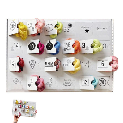 The Yarn Advent Calendar,24 Days Christmas Countdown Calendar