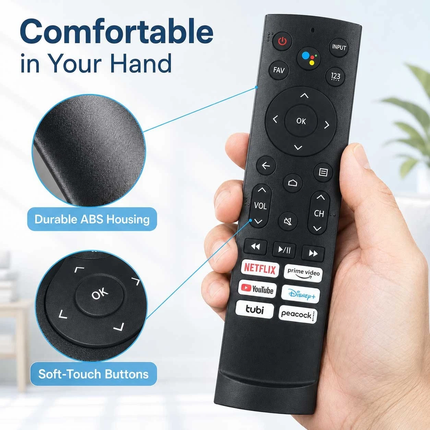 ERF3A90 Replacement Remote Control for Hisense Smart TV U7G U8G U7H Universal