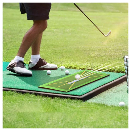 Golf Training Mat for Swing Detection Batting Golfs Aid Game Practice Training T