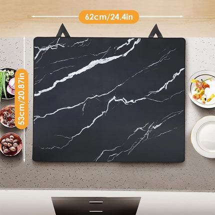 Heat Resistant Rubber Protective Mat Stove Cover Mat Electric Induction Hob Mat