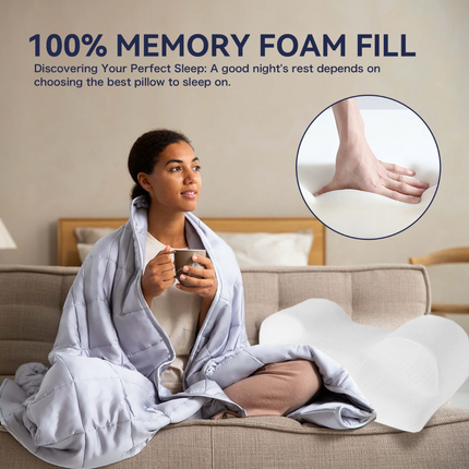 Beauty Pillow Anti-aging Memory Foam Pillow Anti-wrinkle Neck Sleeping Massage