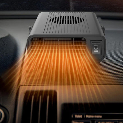 Portable Electric Car Heater 12V Heating Fan Defogger Defroster Demister