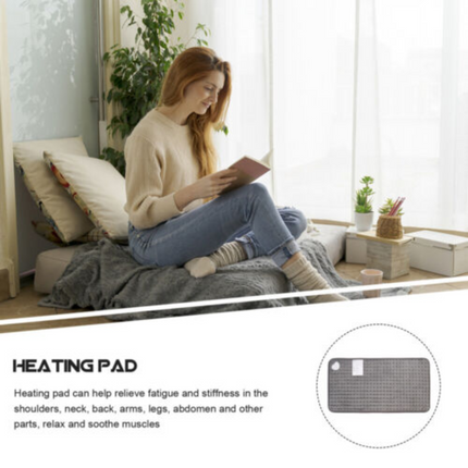 Electric Heat Pad Adjustable Heating Mat Warmer Blanket Back Pain Relief 76 x 40 cm