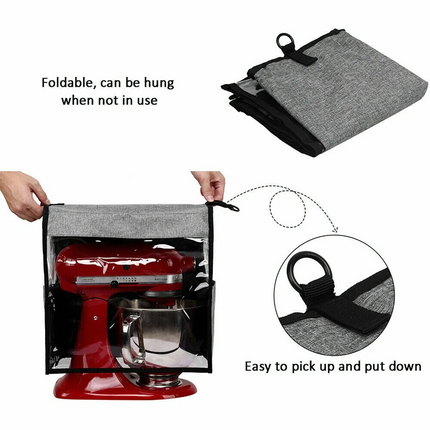 Dustproof Kitchen Aid Mixer Cover with Organizer Bag for Kitchenaid Stand Mixer