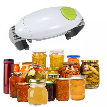 Electric Jar Opener One Touch Kitchen Gadget Jar Opener Automatic Bottle Opener