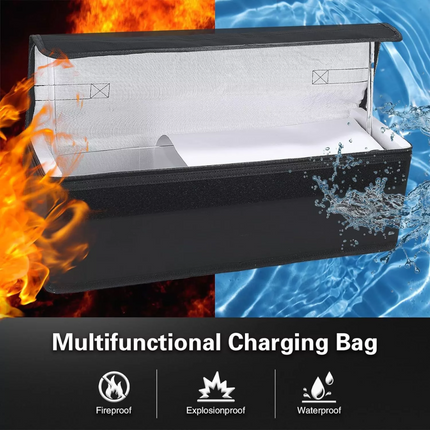 Ebike Battery Bag Fireproof Battery Bag Explosionproof Fireproof for Charging