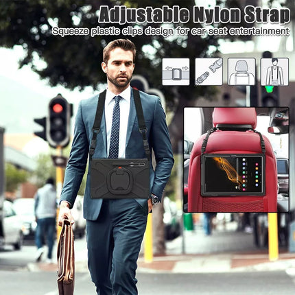 Rotating Shockproof Carry Tablet Case For Samsung Galaxy Tab S9 Ultra S9