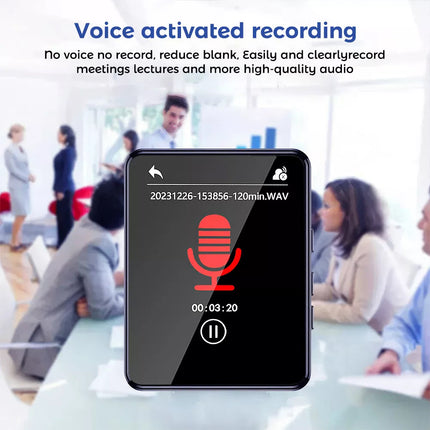 Portable Bluetooth Touch HiFi Music MP4/MP3 Player FM Radio Audio Support 128GB