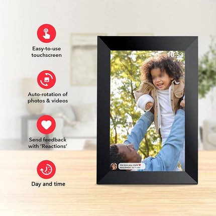 10.1" LED Digital Photo Picture Frame Movie MP4 Player Sensor Control HDMI Port