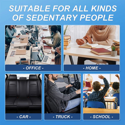 Back Cushion Lumbar Support Cushion Memory Foam Ergonomic Support Pillow