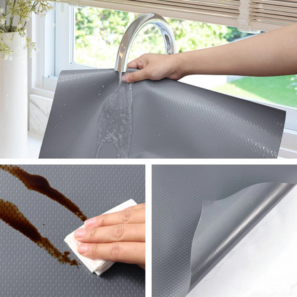 Drawer Mat Non-Slip Kitchen Cabinet Liner Cupboard Shelf Protector Pad 60x600cm