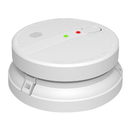 2Pcs Activfire Certified  240V Hard Wired Photoelectric Smoke Alarm With 9V Backup Battery