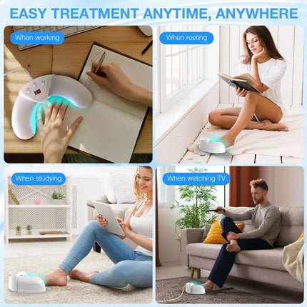 Foldable Onychomycosis Toes Nail Toenails &Fingernail Fungus Polish Curing Light