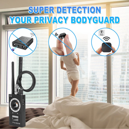 K18 RF Signal detector Anti-spy Detector Camera GSM Audio Bug Finder GPS Scanner