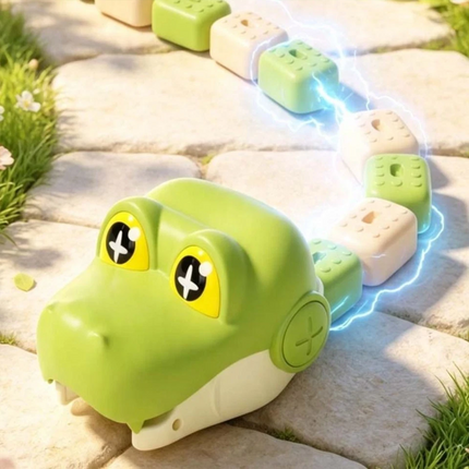 Magnetic Hungry Snake Game Toy Eating Itself, Remote Control Eating Snake Toys
