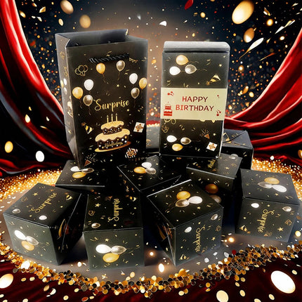 Pop Up Surprise Cash Explosion Gift Box Luxury Money Box Birthday