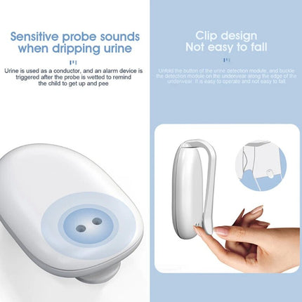 High‑Sensitivity Wireless Bedwetting Pee Alarm with Loud Sound & Strong Vibratio