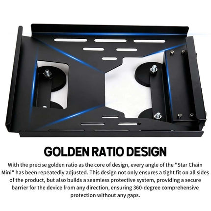 For Starlink Mini Roof Mount Mini Magnetic Roof Mount RV Roof Carbon Steel Waterproof Anti Rust