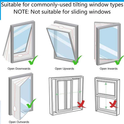 4M Hot Air Stop Waterproof Outlet Window Seal Kit For Mobile Air Conditioners