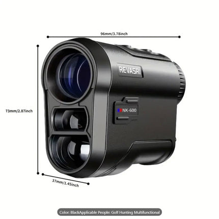 Golf Rangefinder 600M Laser Range Finder Distance Slope Angle Vibration