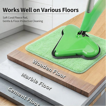 12-in-1 Steam Mop Cleaner  Handheld Floor & Carpet Cleaning Tool