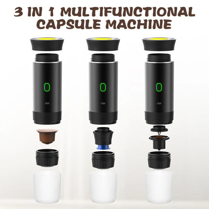 Wireless Electric Portable Espresso Coffee Maker Machine For Travelling Home AU