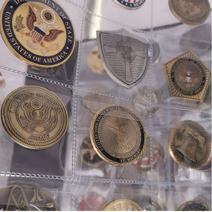 2x Coin Collection Album 240-Capacity Coin Holder Book for Collectors