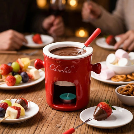 Cheese Chocolate Melting Ceramic Creative Coffee Mug Cup Personal Fondue Mugs